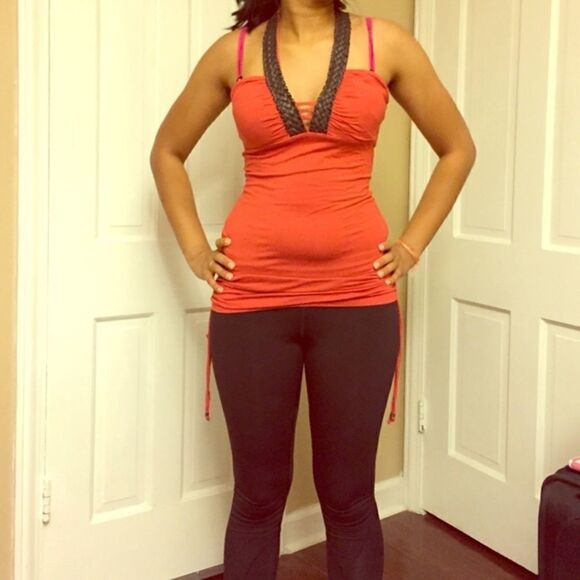 NWT Guess leather strap coral halter backless boho - Picture 3 of 4